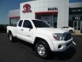Super White 2009 Toyota Tacoma Access Cab 4x4