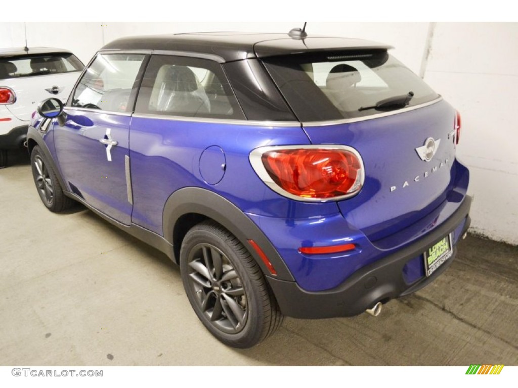 2013 Cooper S Paceman - Starlight Blue Metallic / Carbon Black photo #7