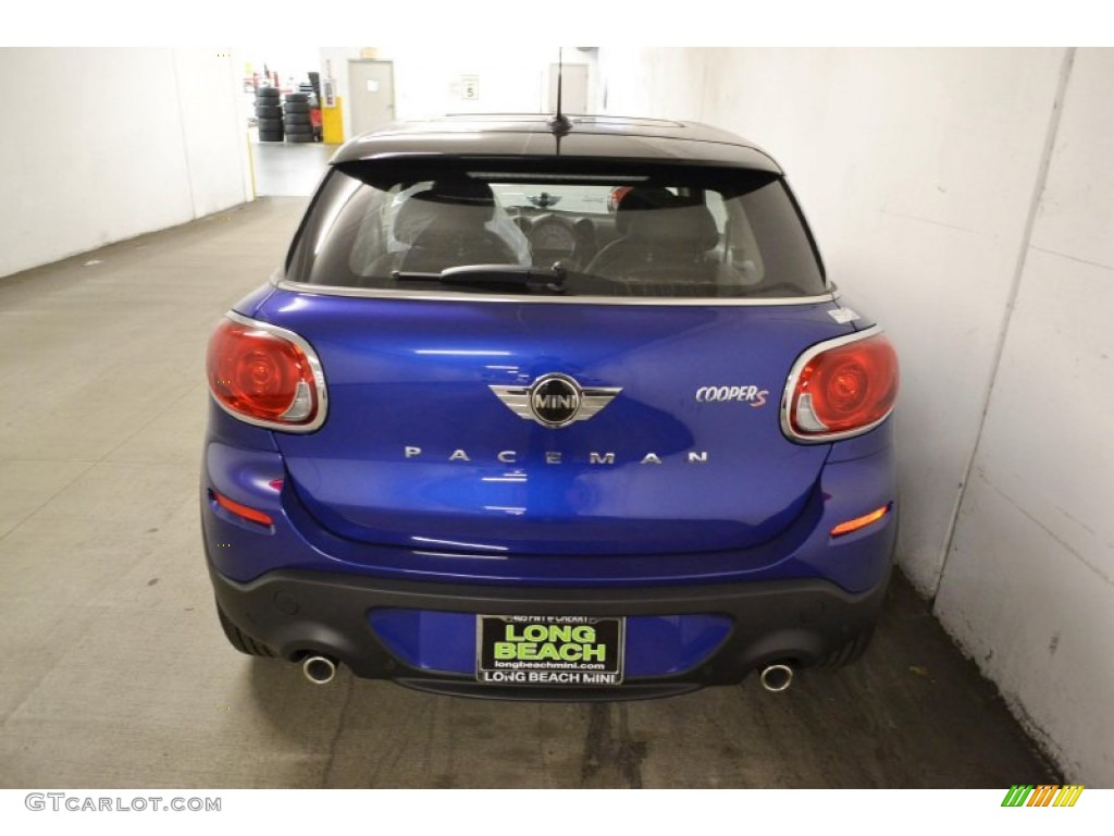 2013 Cooper S Paceman - Starlight Blue Metallic / Carbon Black photo #8