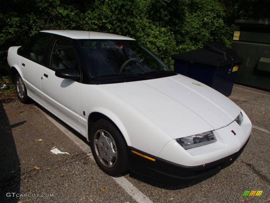 1993 S Series SL1 Sedan - White / Gray photo #1