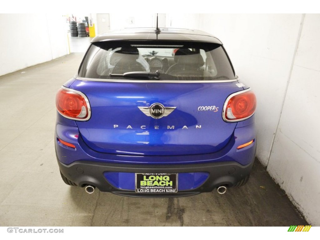 2013 Cooper S Paceman - Starlight Blue Metallic / Carbon Black photo #9