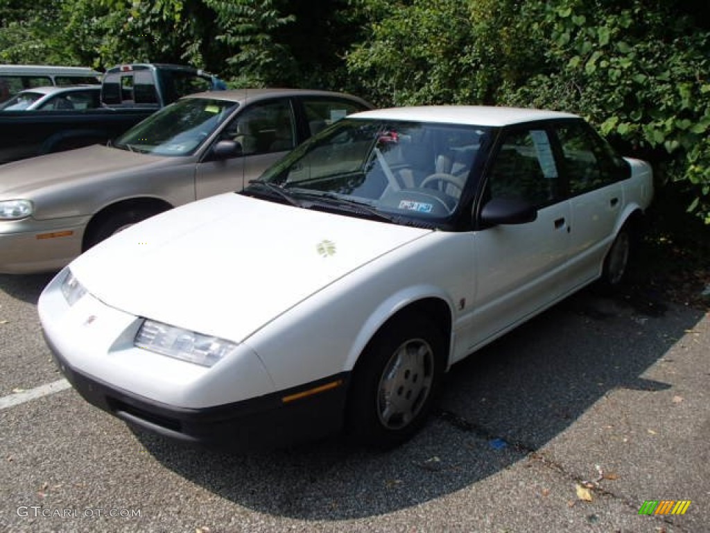 1993 S Series SL1 Sedan - White / Gray photo #3