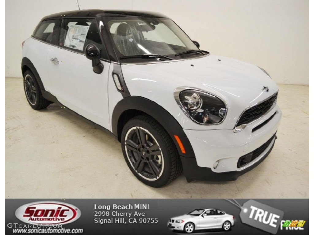 2013 Cooper S Paceman - Light White / Carbon Black photo #1