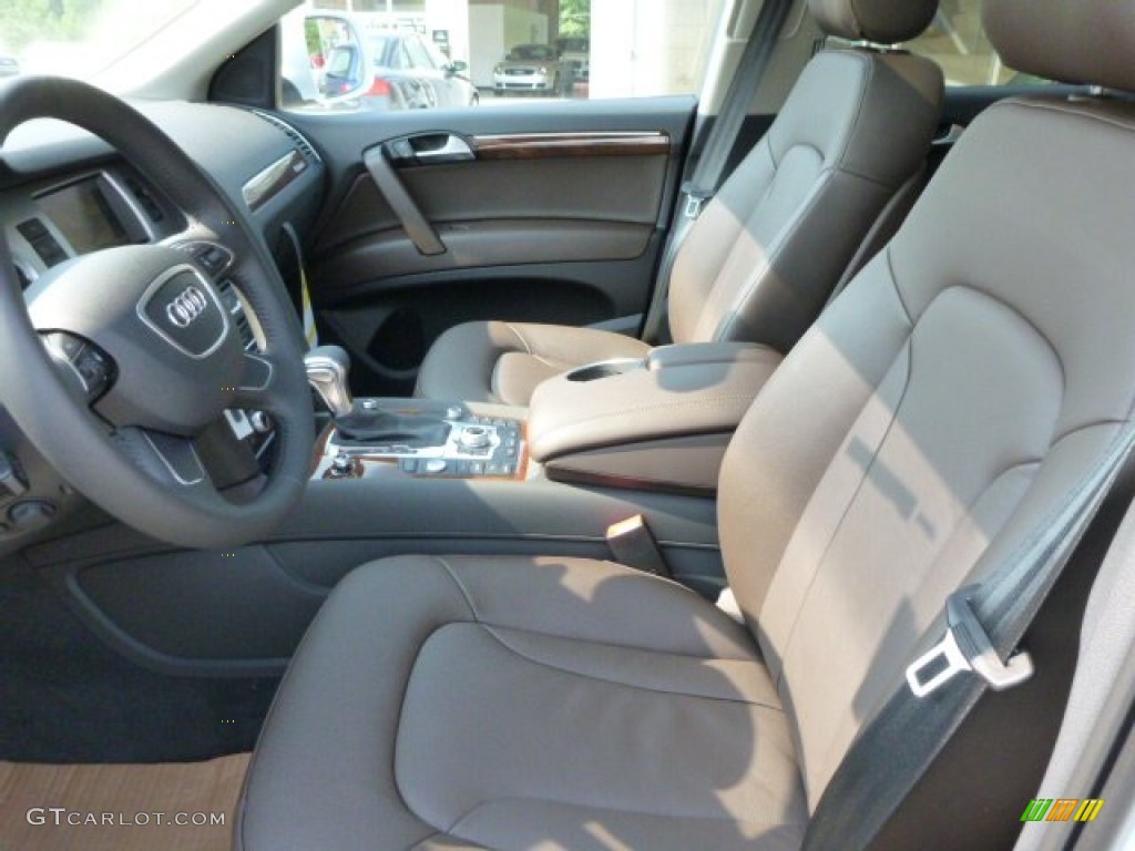 Espresso Interior 2014 Audi Q7 3.0 TDI quattro Photo #83539563