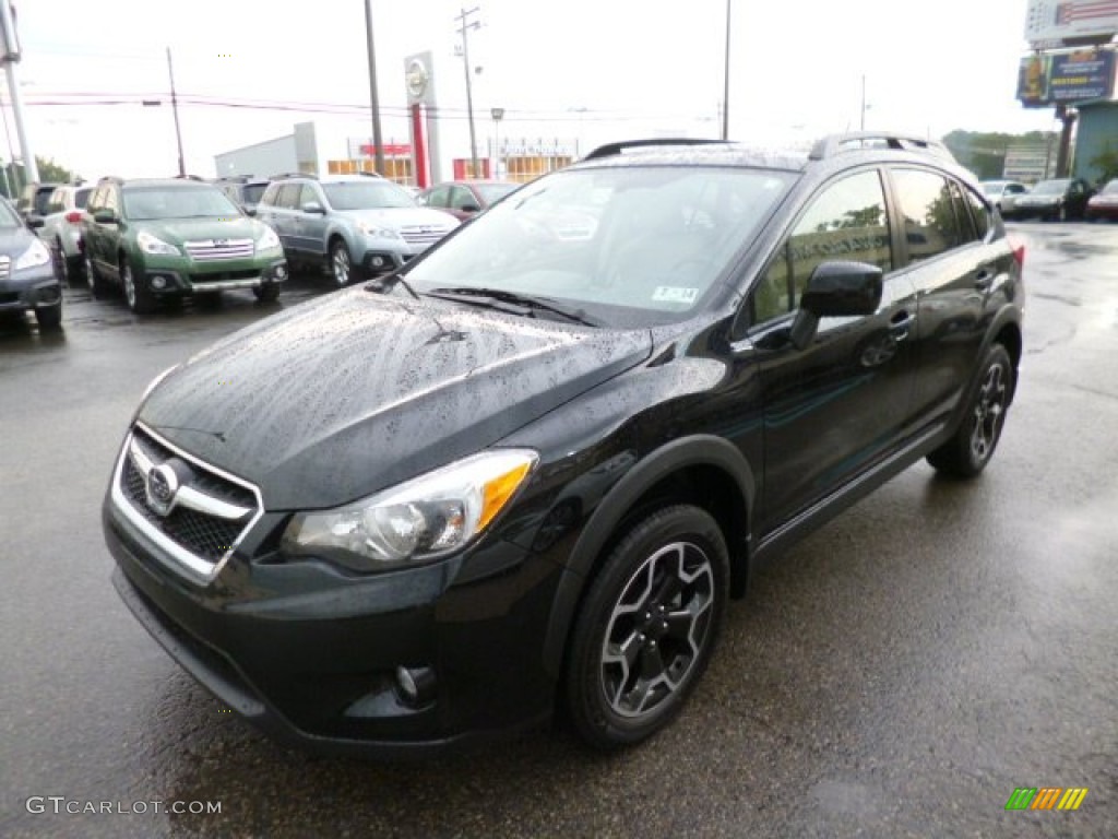 2013 XV Crosstrek 2.0 Premium - Crystal Black Silica / Ivory photo #3