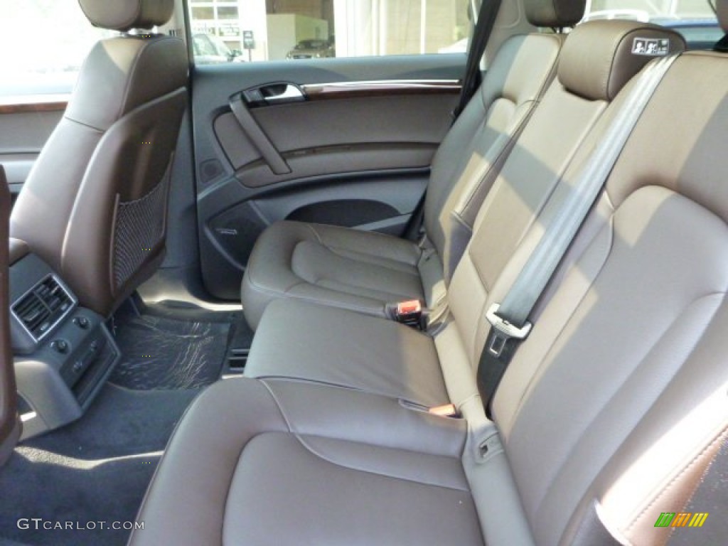 2014 Audi Q7 3.0 TDI quattro Rear Seat Photo #83539587
