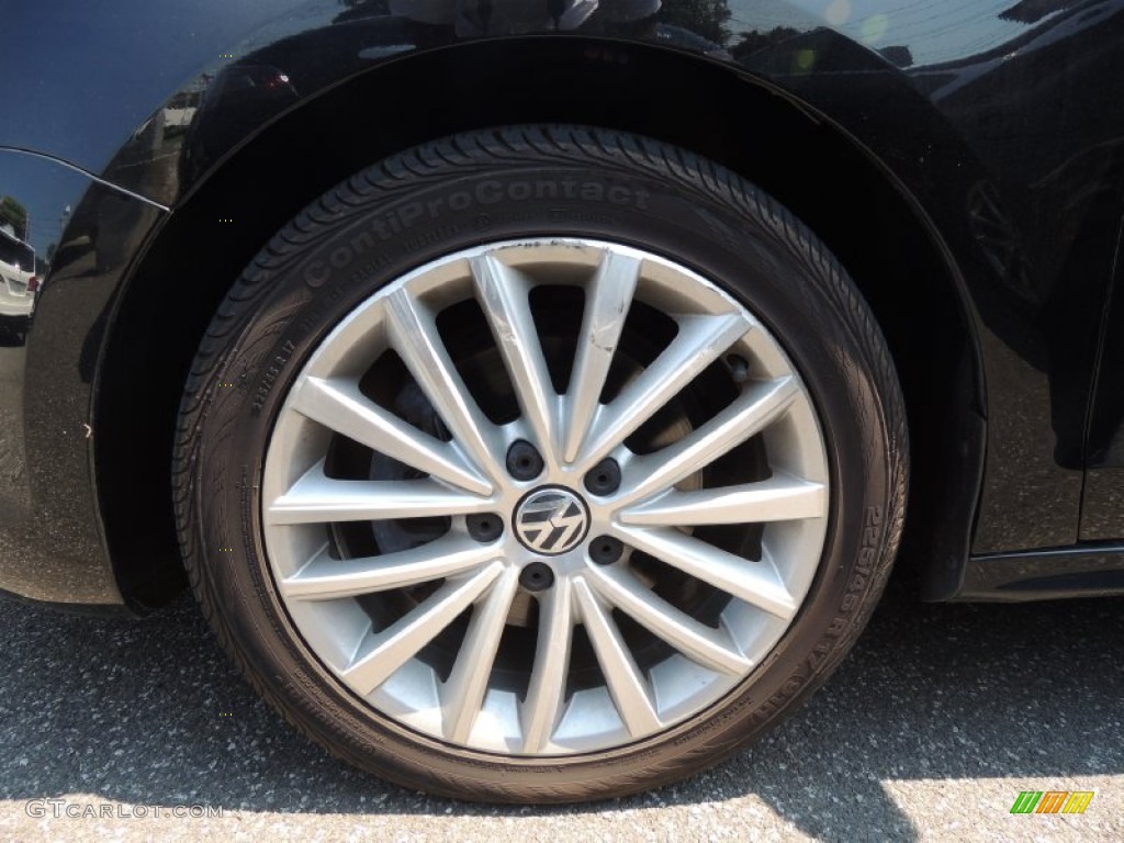 2011 Volkswagen Jetta SEL Sedan Wheel Photo #83539977