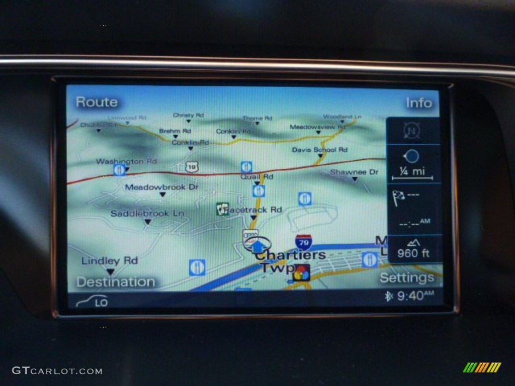 2014 Audi A4 2.0T quattro Sedan Navigation Photo #83540064