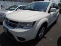 2012 White Dodge Journey SXT  photo #1