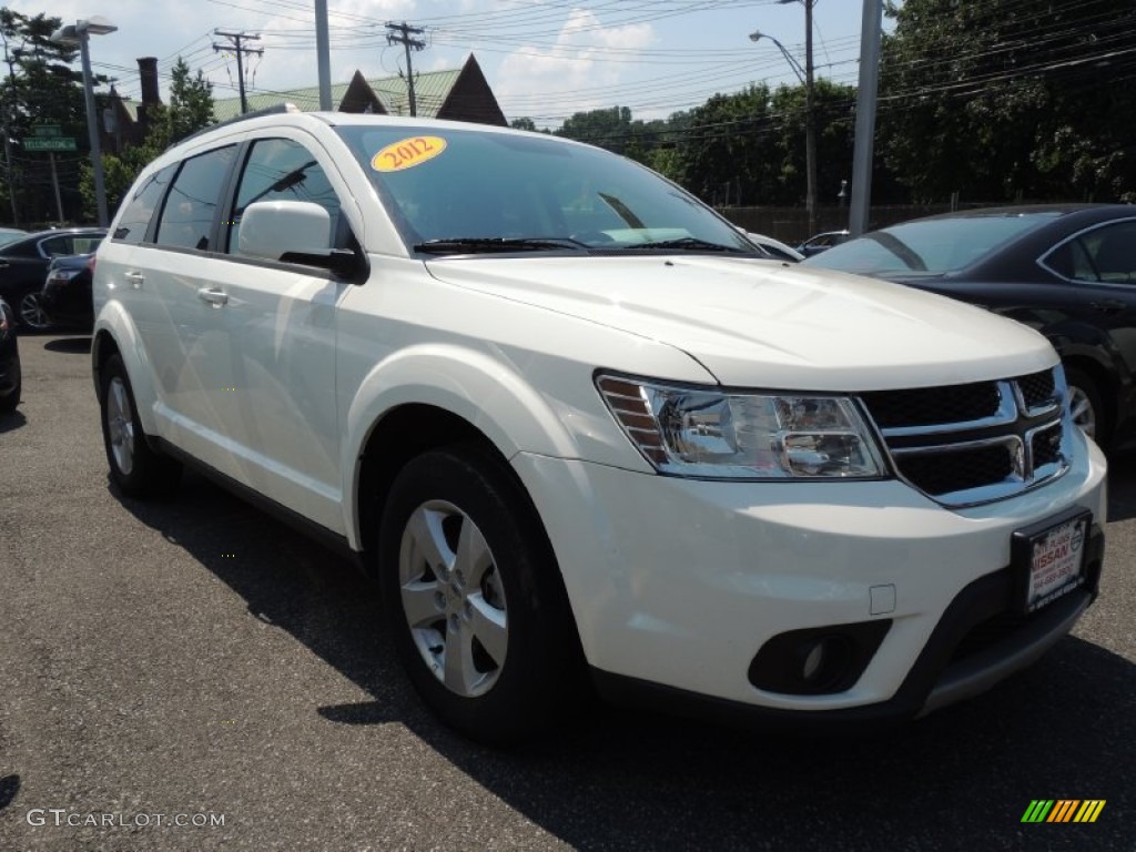 2012 Journey SXT - White / Black photo #6