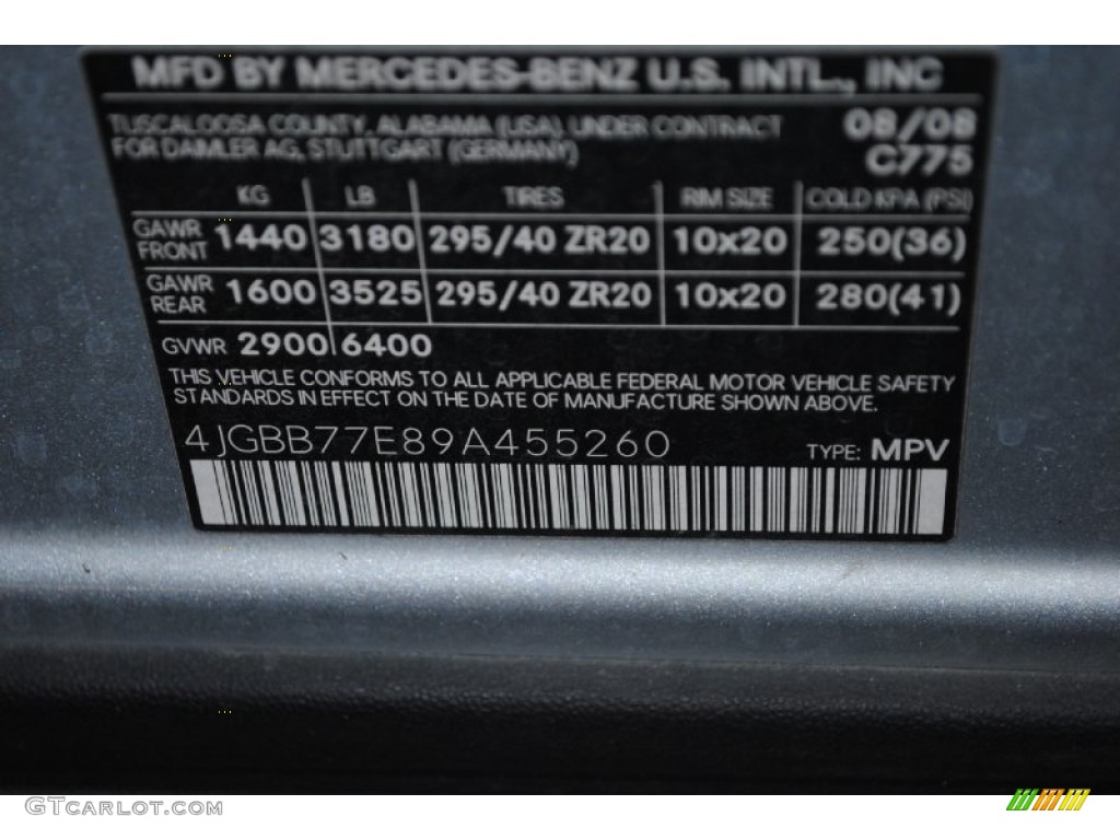 2009 ML 63 AMG 4Matic - Iridium Silver Metallic / Black photo #45