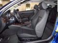 2008 BMW 3 Series Black Interior Front Seat Photo