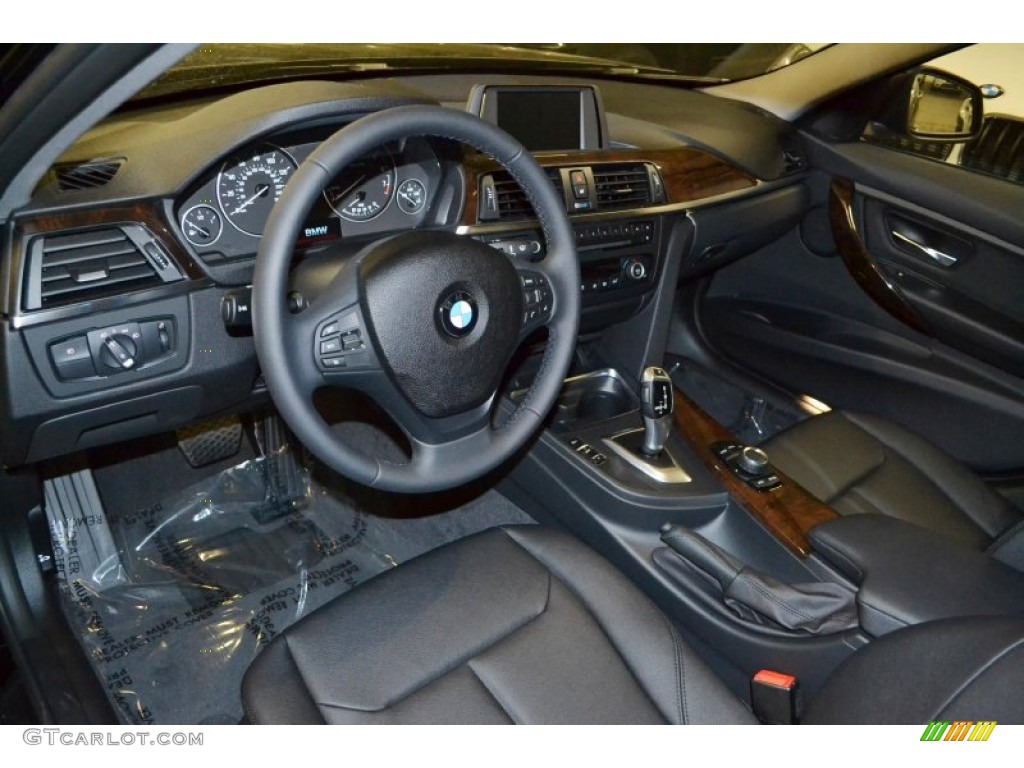 2013 3 Series 328i Sedan - Jet Black / Black photo #6