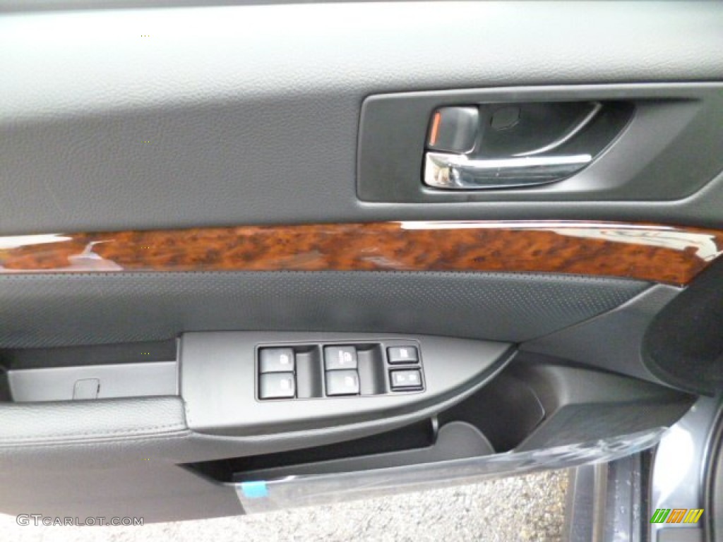 2014 Subaru Legacy 2.5i Limited Black Door Panel Photo #83542218