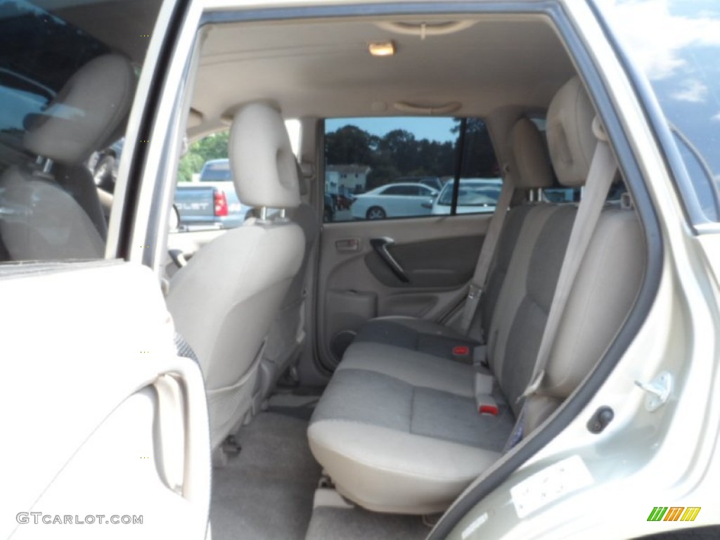 2003 RAV4  - Vintage Gold / Gray photo #17