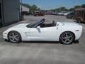 2007 Arctic White Chevrolet Corvette Convertible  photo #1