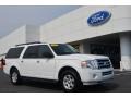Oxford White 2009 Ford Expedition EL XLT 4x4
