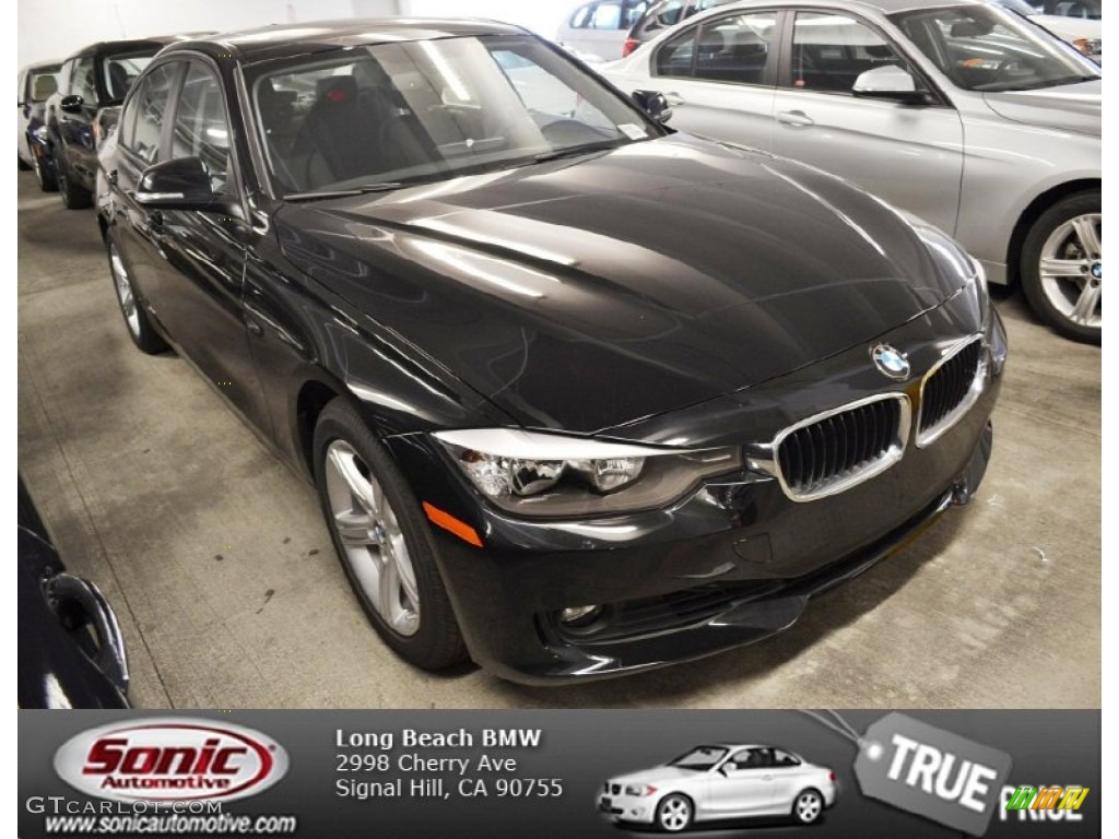2013 3 Series 328i Sedan - Jet Black / Black photo #10