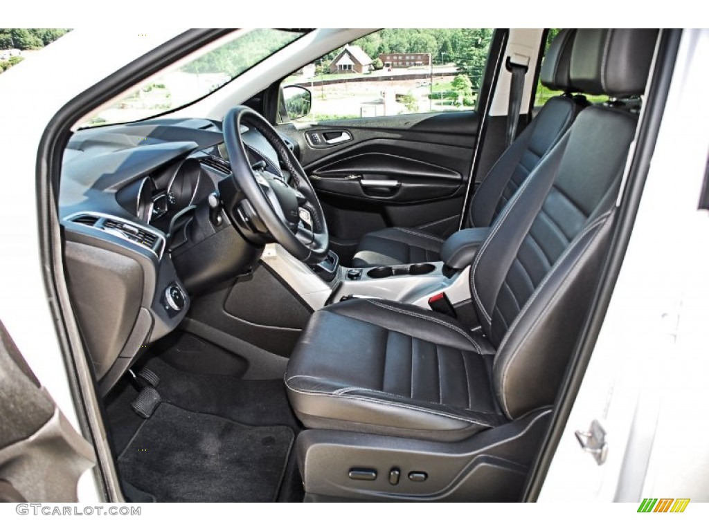 2013 Escape SEL 2.0L EcoBoost 4WD - White Platinum Metallic Tri-Coat / Charcoal Black photo #14