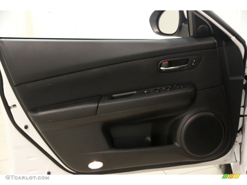 2013 MAZDA6 i Touring Plus Sedan - Platinum White / Black photo #4