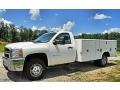 Summit White - Silverado 3500HD WT Regular Cab 4x4 Utility Truck Photo No. 3
