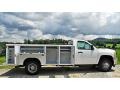 Summit White - Silverado 3500HD WT Regular Cab 4x4 Utility Truck Photo No. 8