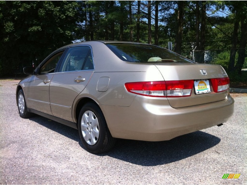 2003 Accord LX Sedan - Desert Mist Metallic / Ivory photo #5