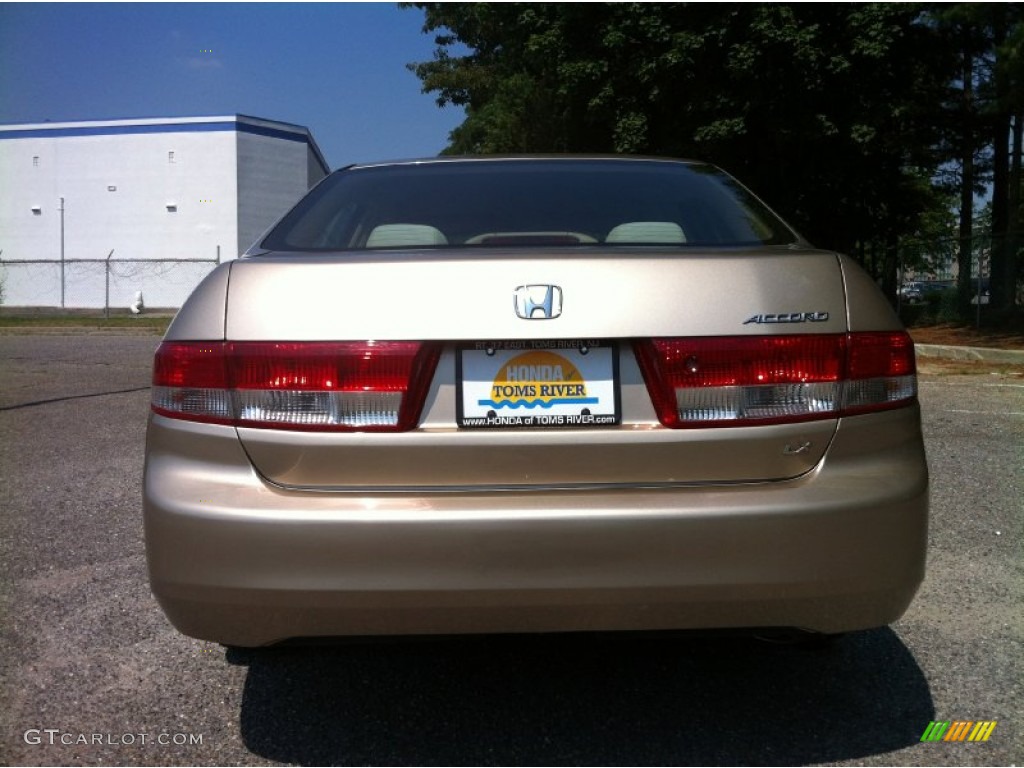 2003 Accord LX Sedan - Desert Mist Metallic / Ivory photo #6