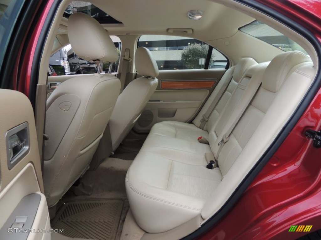 Light Stone Interior 2009 Lincoln MKZ AWD Sedan Photo #83544309