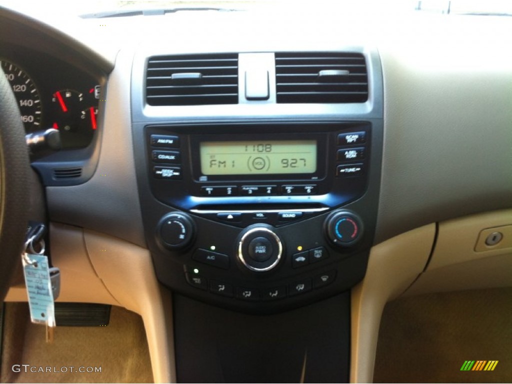 2003 Accord LX Sedan - Desert Mist Metallic / Ivory photo #13