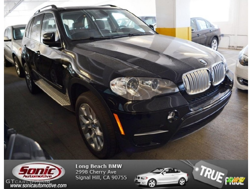 2013 X5 xDrive 35i Premium - Jet Black / Black photo #1