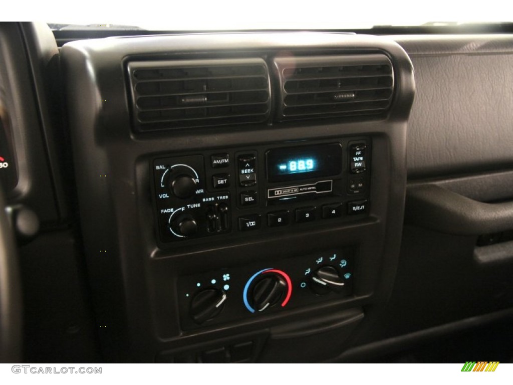 2001 Wrangler SE 4x4 - Forest Green / Agate Black photo #7