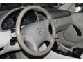 2005 Mercedes-Benz C Stone Interior Steering Wheel Photo