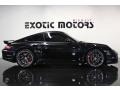2007 Basalt Black Metallic Porsche 911 Turbo Coupe  photo #2