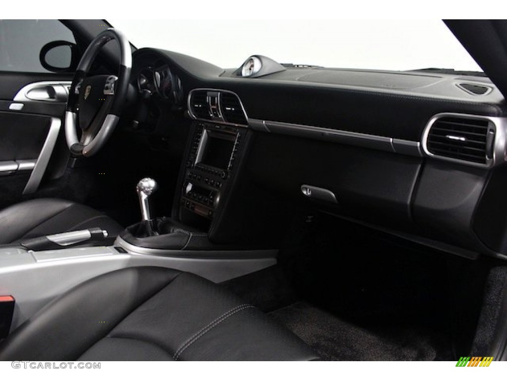 2007 911 Turbo Coupe - Basalt Black Metallic / Black photo #36