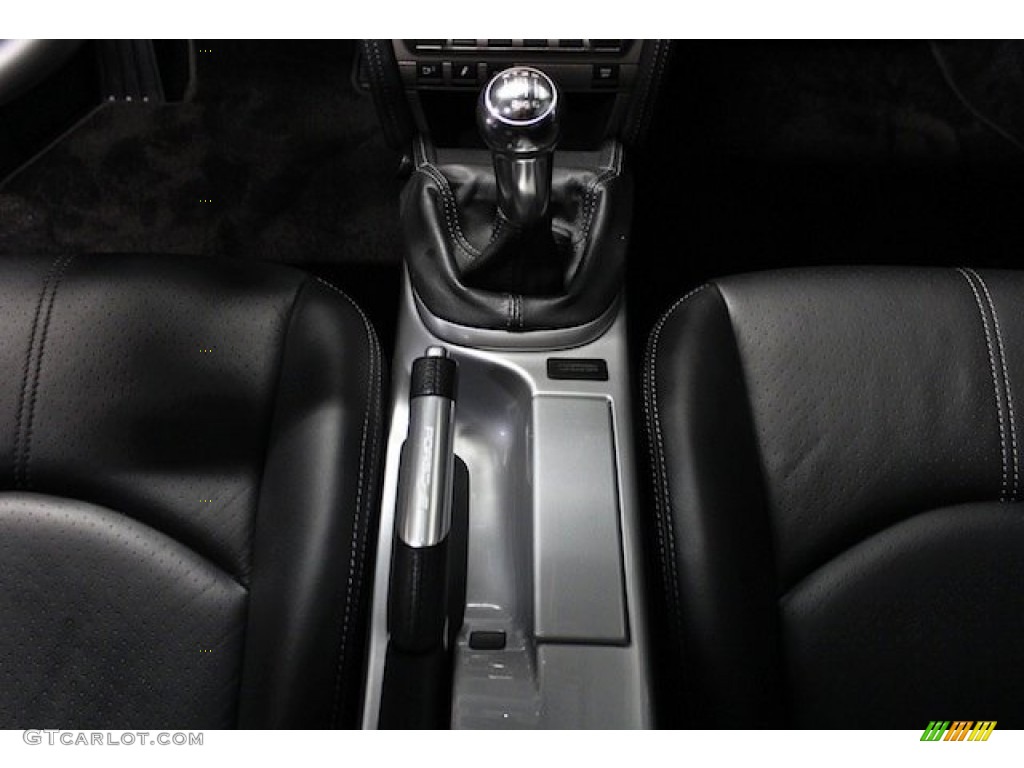 2007 911 Turbo Coupe - Basalt Black Metallic / Black photo #44