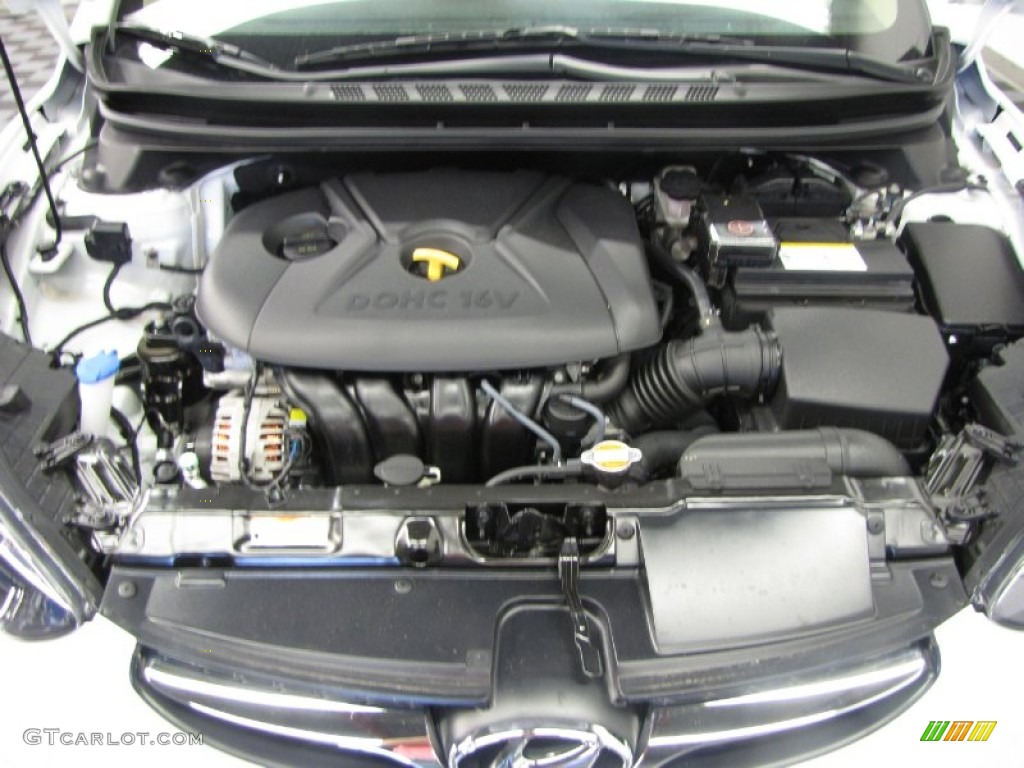 2012 Elantra GLS - Shimmering White / Beige photo #5
