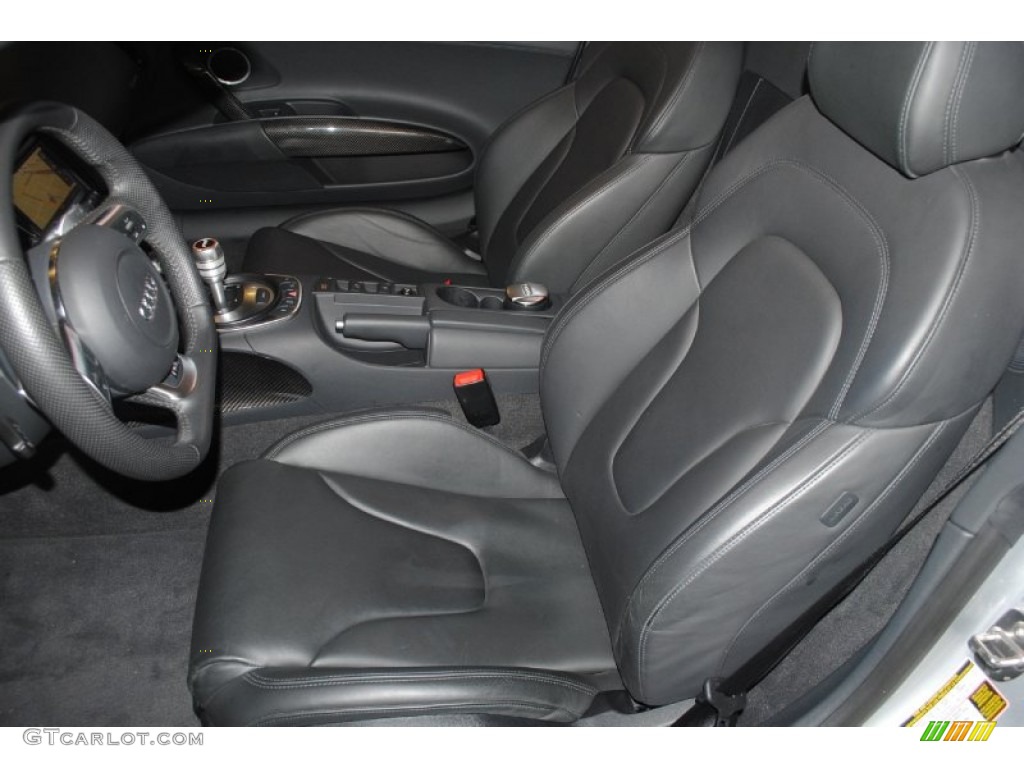 2012 Audi R8 Spyder 5.2 FSI quattro Front Seat Photo #83546943