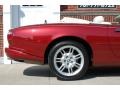 2001 Carnival Red Metallic Jaguar XK XK8 Convertible  photo #22