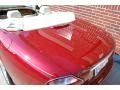 2001 Carnival Red Metallic Jaguar XK XK8 Convertible  photo #24