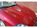 2001 Carnival Red Metallic Jaguar XK XK8 Convertible  photo #25