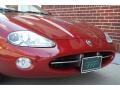 2001 Carnival Red Metallic Jaguar XK XK8 Convertible  photo #29