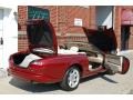 2001 Carnival Red Metallic Jaguar XK XK8 Convertible  photo #35