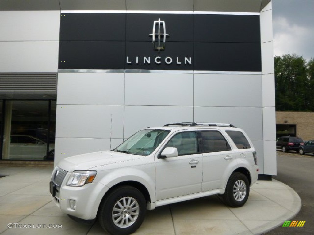 White Suede 2010 Mercury Mariner V6 Premier 4WD Exterior Photo #83547627