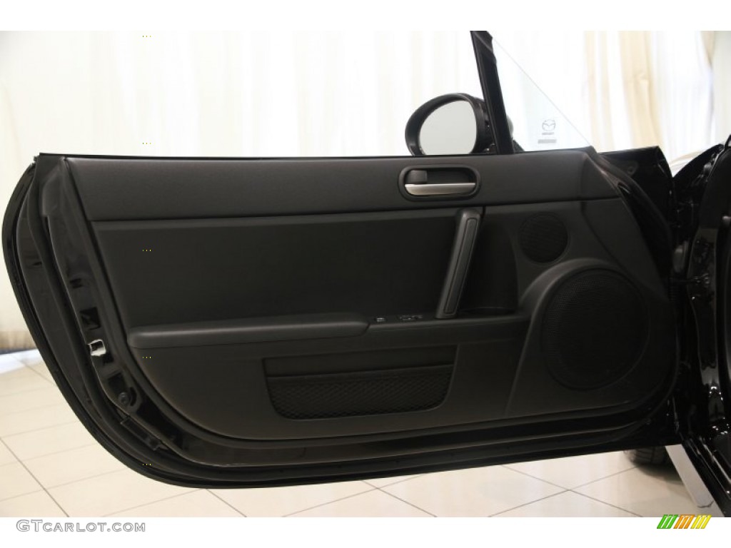 2012 Mazda MX-5 Miata Touring Roadster Black Door Panel Photo #83547687