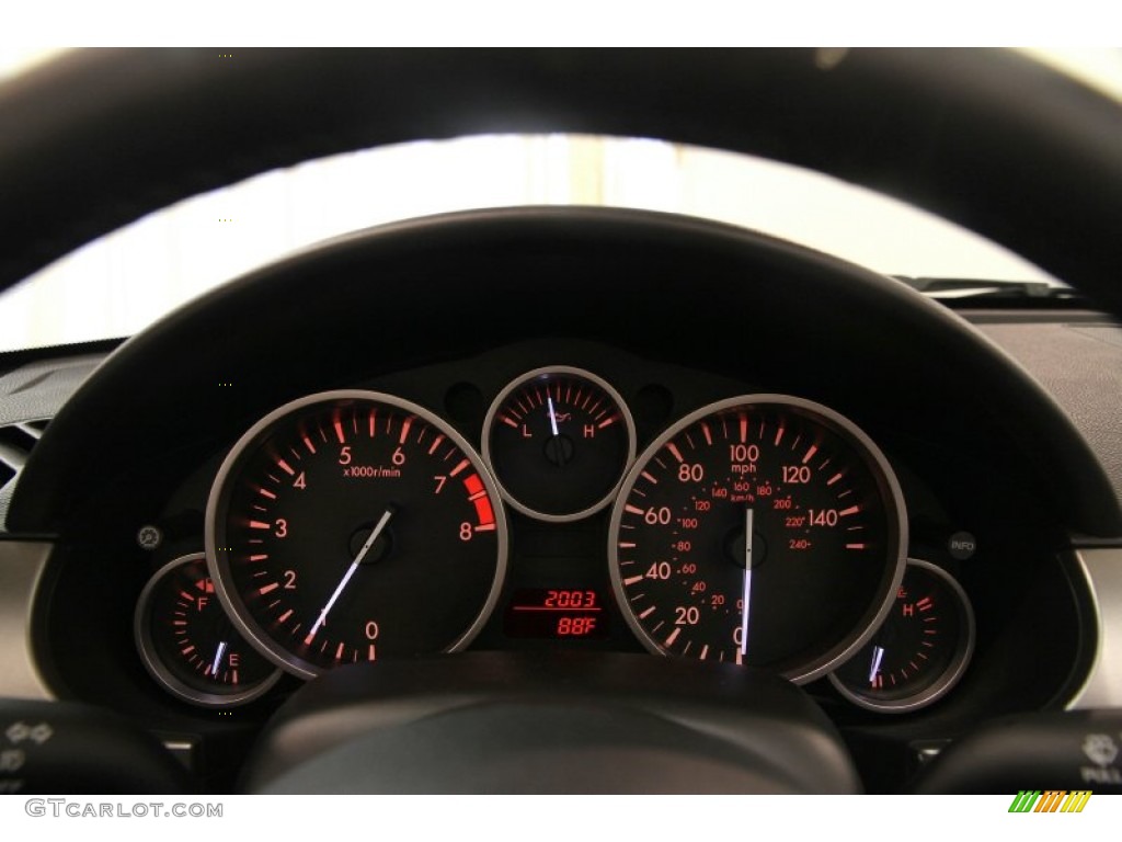 2012 Mazda MX-5 Miata Touring Roadster Gauges Photo #83547801