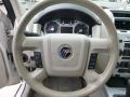 Stone 2010 Mercury Mariner V6 Premier 4WD Steering Wheel