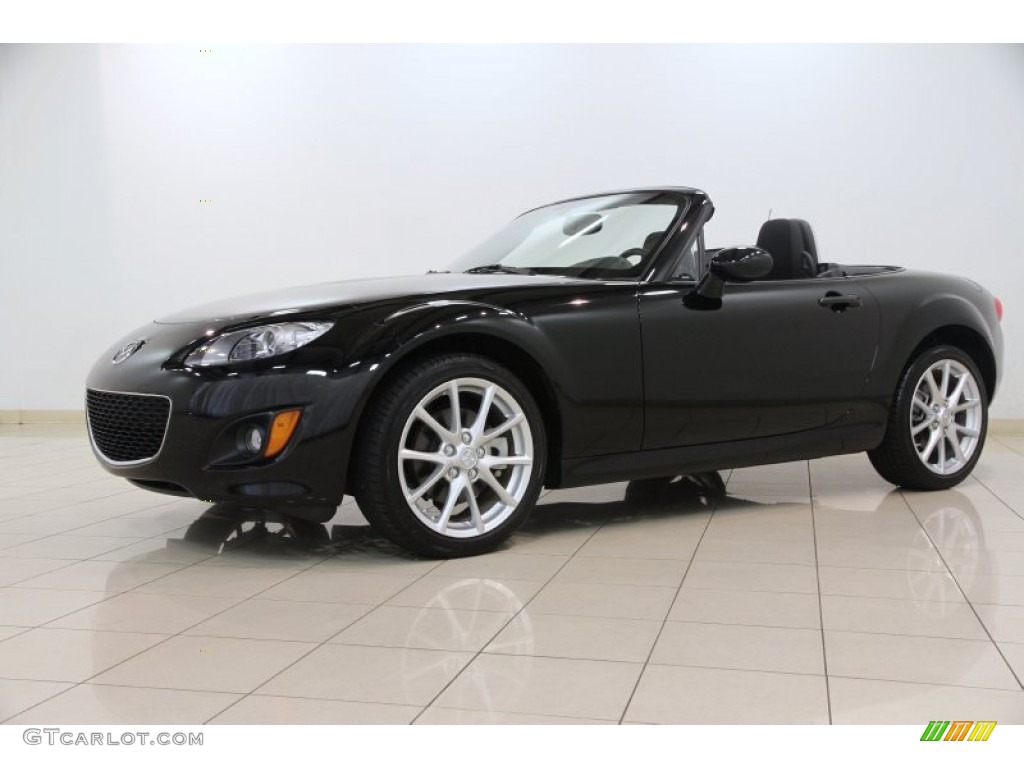 Brilliant Black 2012 Mazda MX-5 Miata Touring Roadster Exterior Photo #83548119