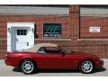 2001 Carnival Red Metallic Jaguar XK XK8 Convertible  photo #76