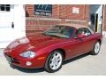 2001 Carnival Red Metallic Jaguar XK XK8 Convertible  photo #77